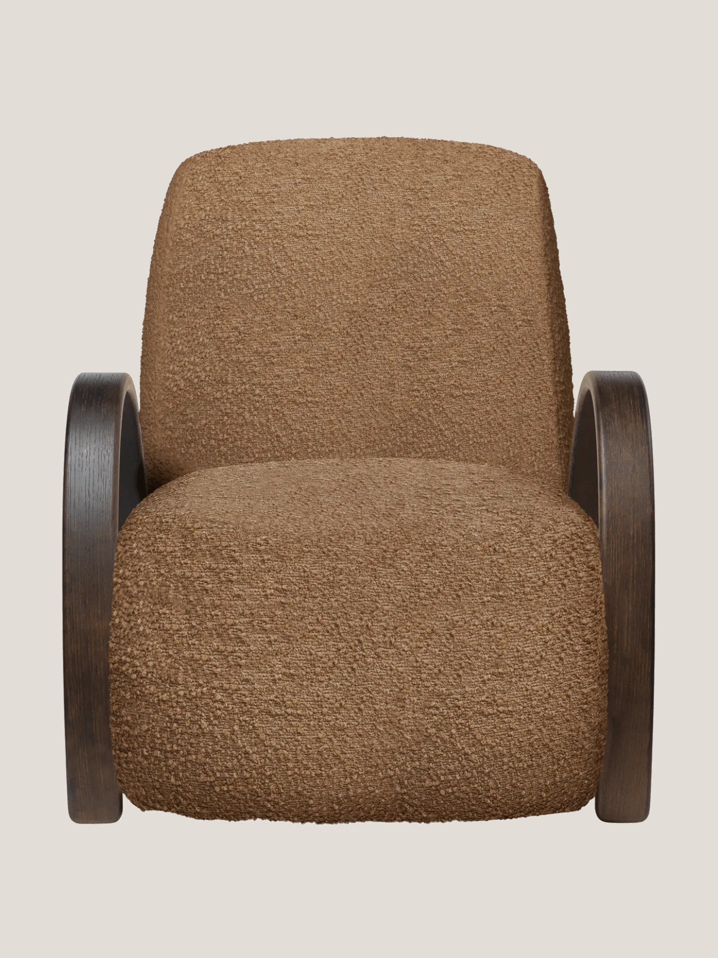 Buur Lounge Chair - Raw Bouclé