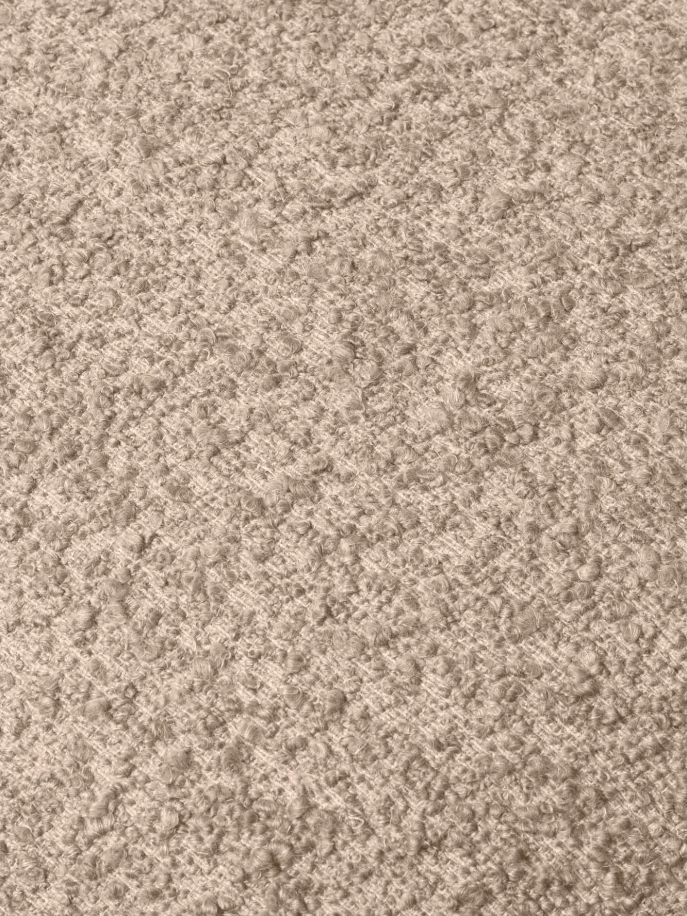 Buur Lounge Chair - Raw Bouclé