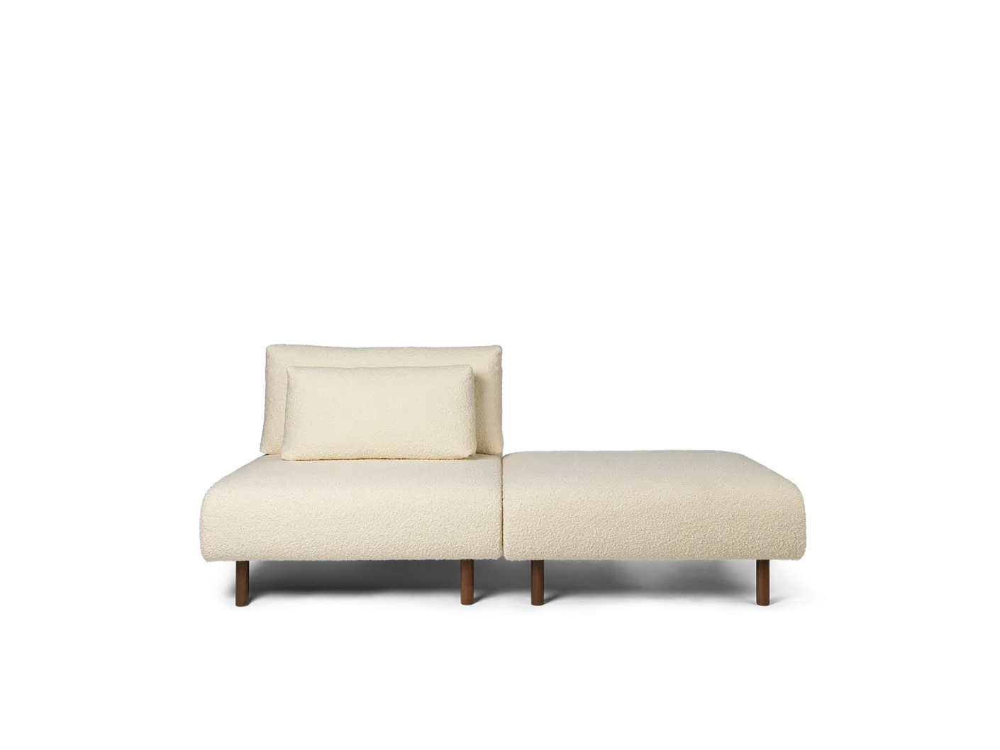 Dase Ottoman - Nordic Bouclé