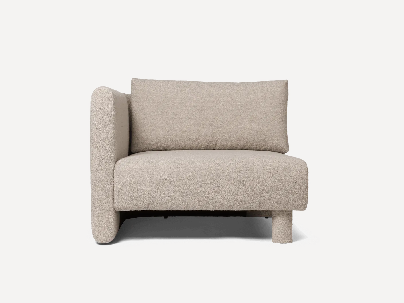 Dase Sofa Armrest Left - Soft Bouclé