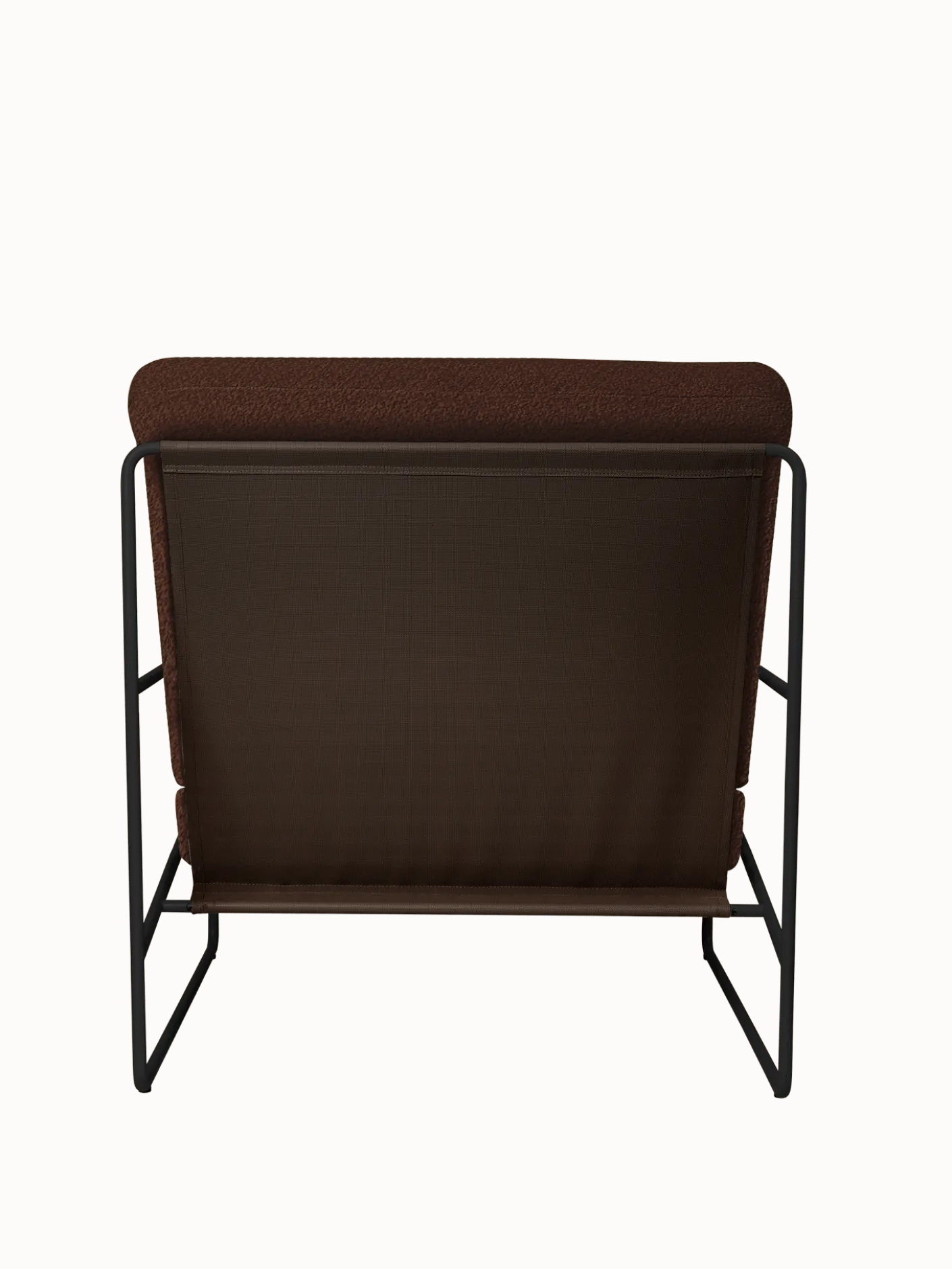 Desert 1-seater - Black - Pure Bouclé