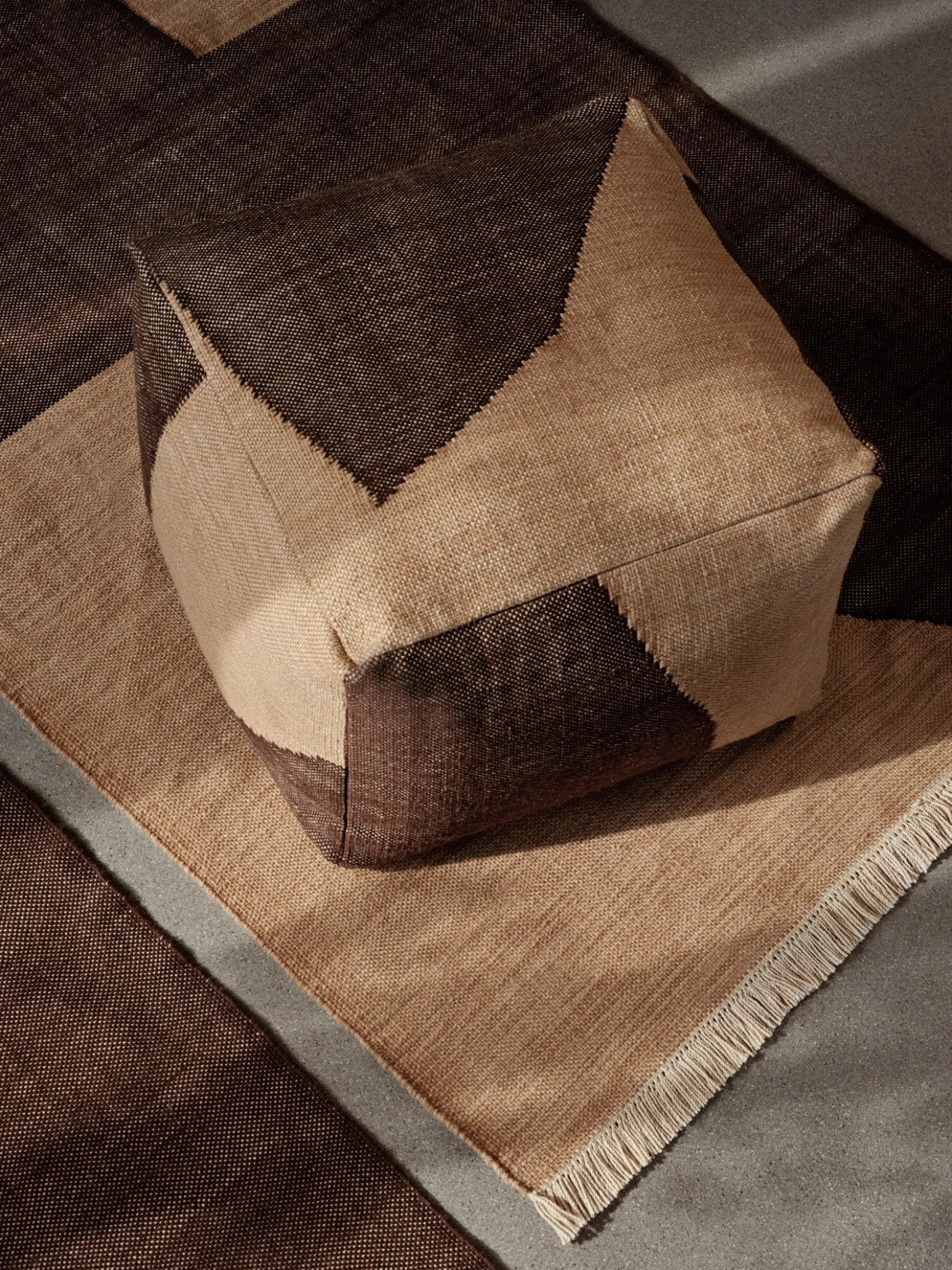 Forene Square Pouf