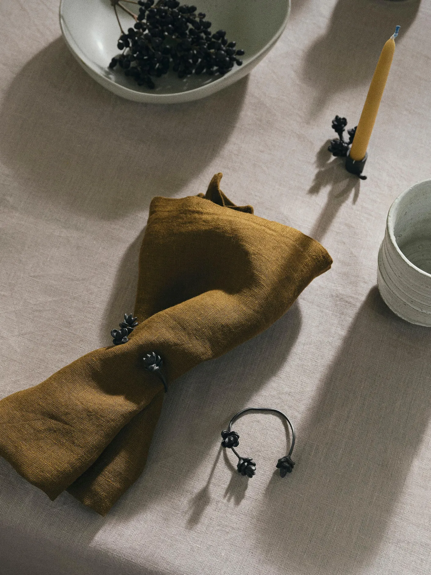 Forest Napkin Rings - Set of 4