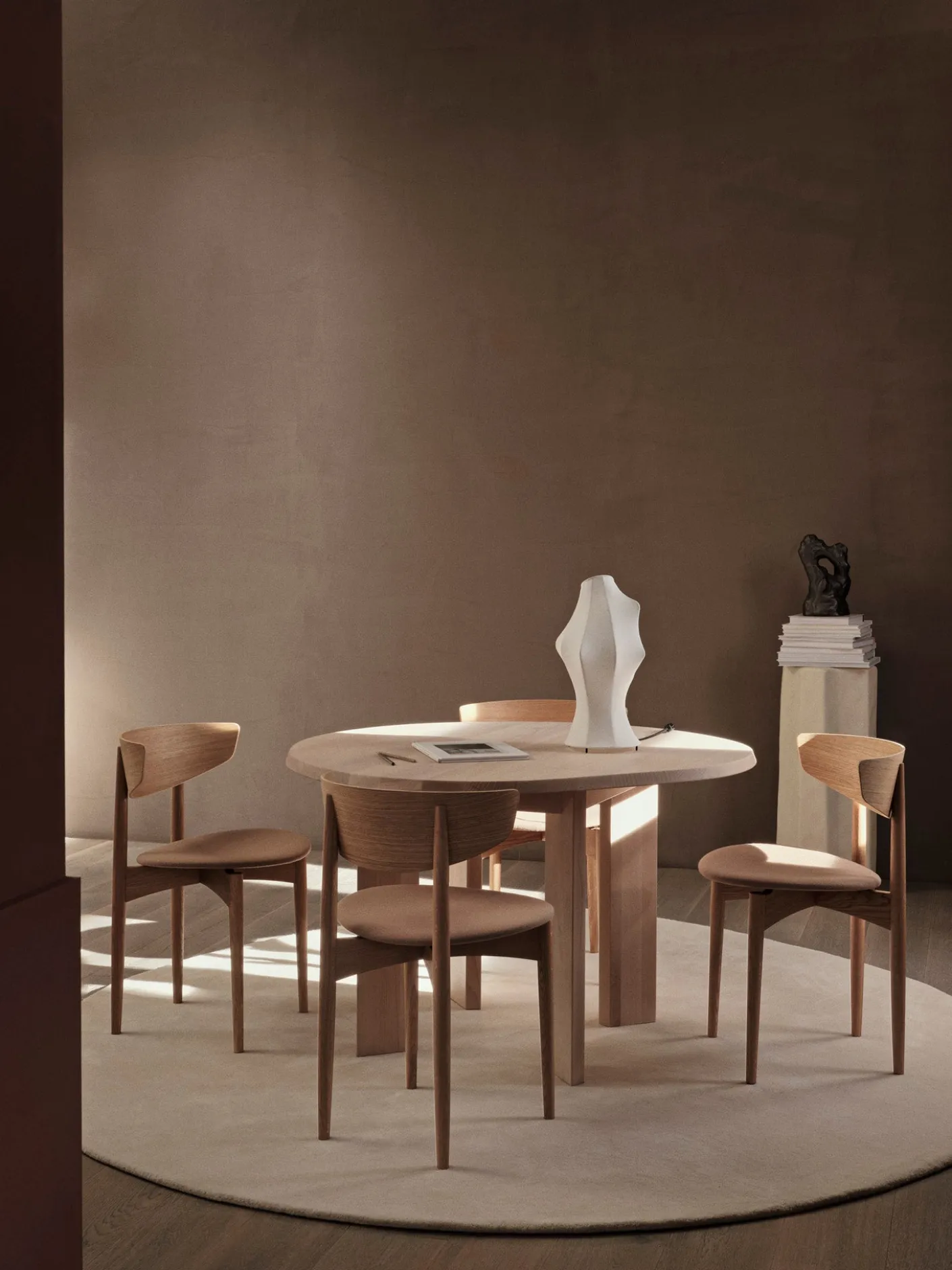 Herman Dining Chair - Upholstered Seat - Tonus