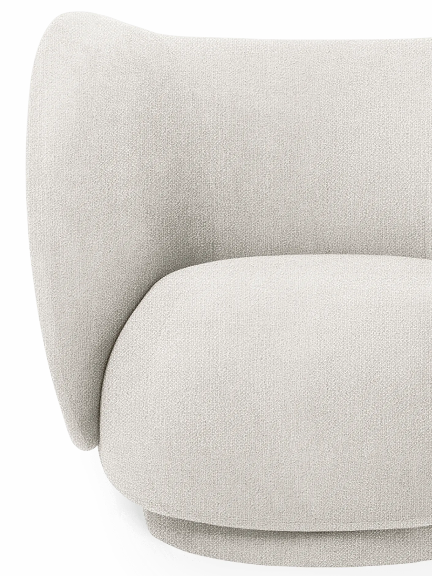 Rico Lounge Chair - Bouclé