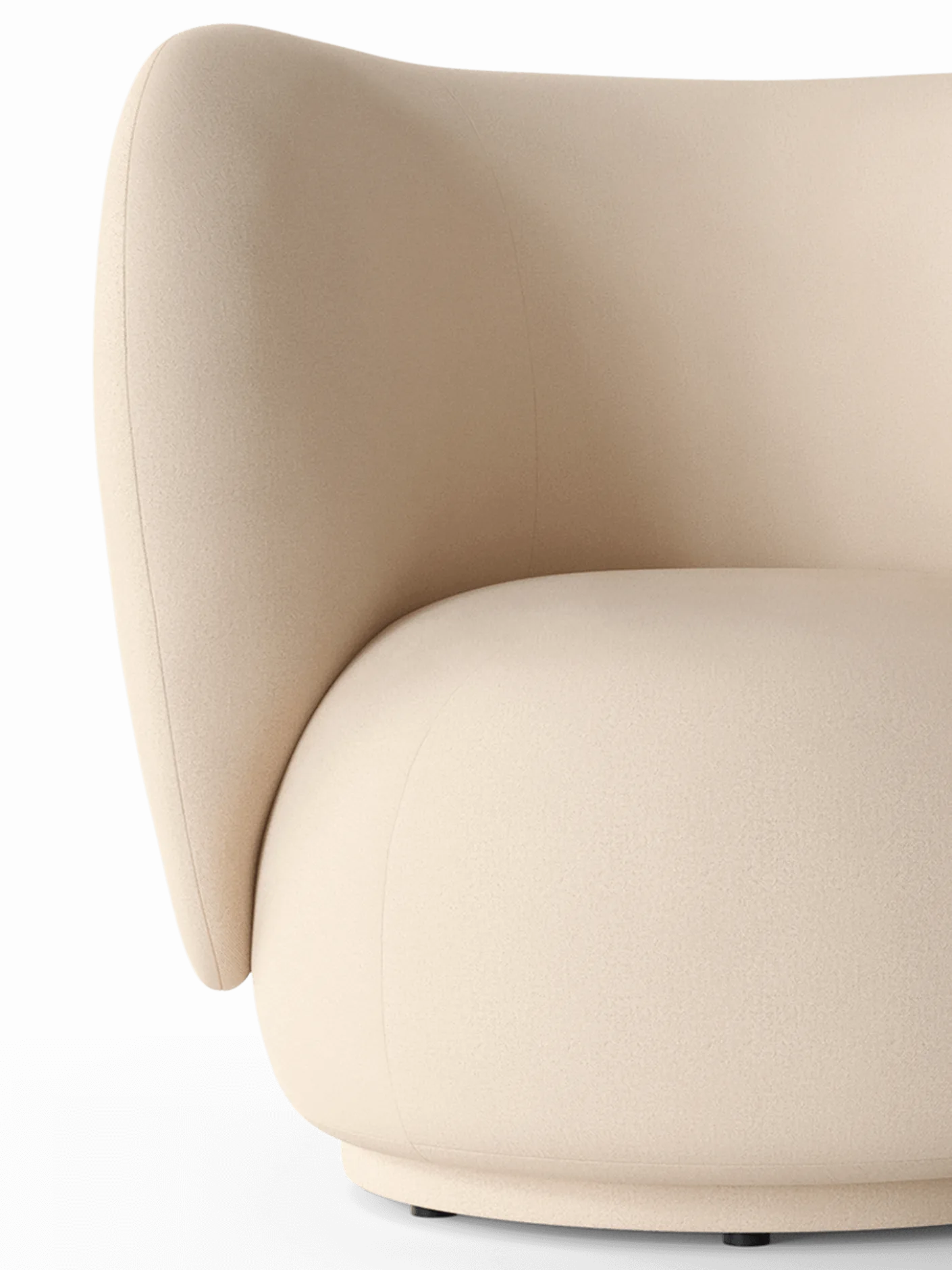 Rico Lounge Chair - Swivel - Brushed