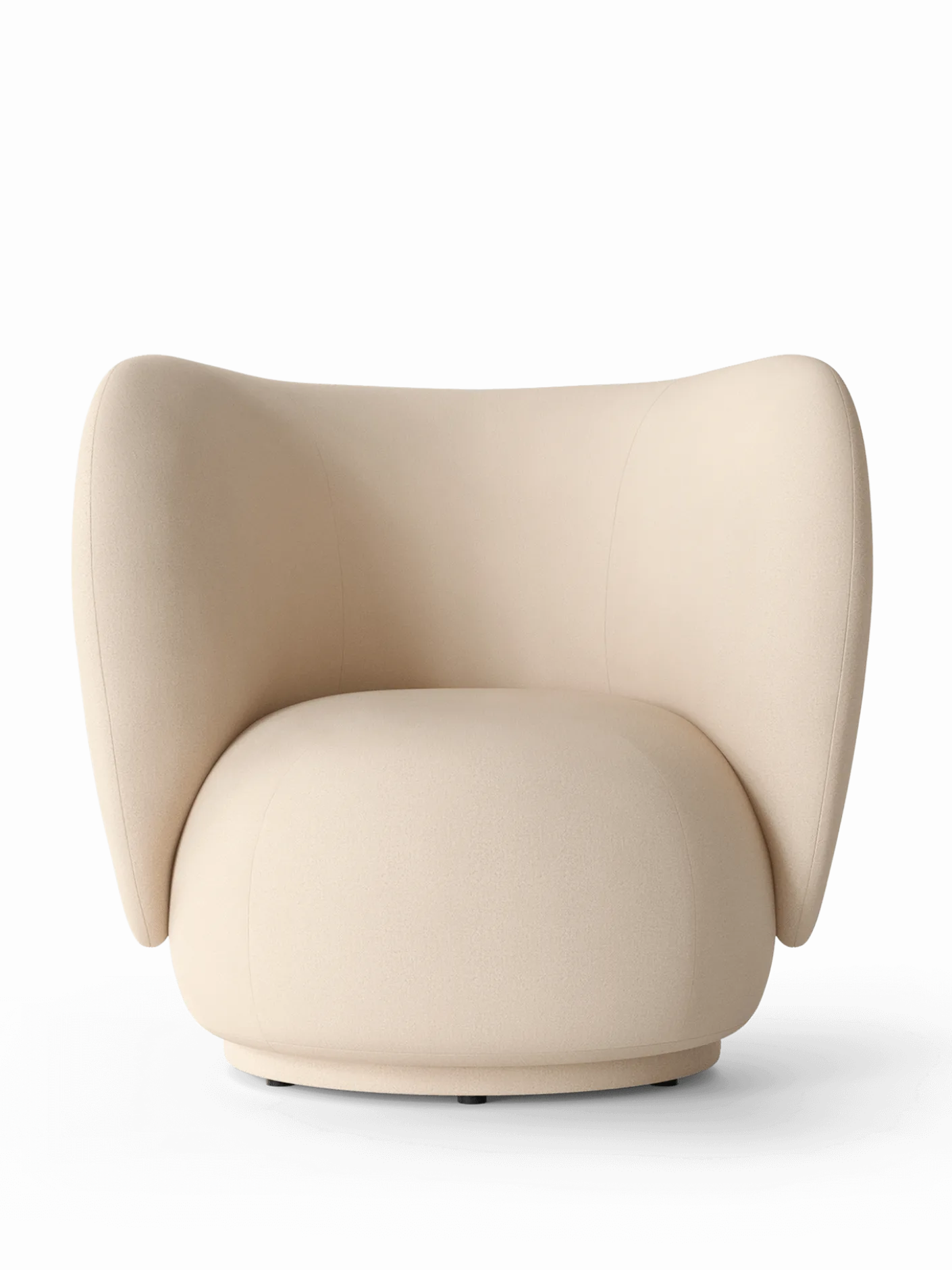Rico Lounge Chair - Swivel - Brushed