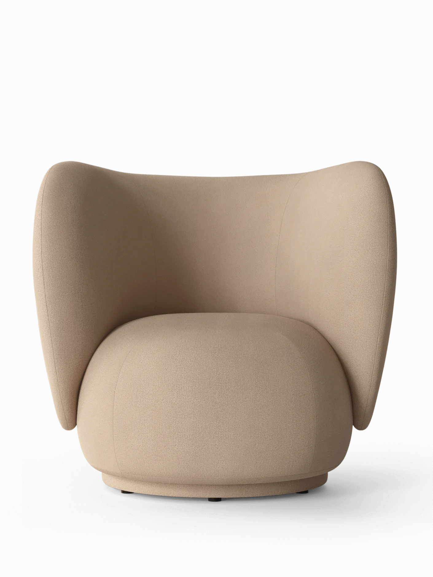 Rico Lounge Chair - Swivel - Brushed