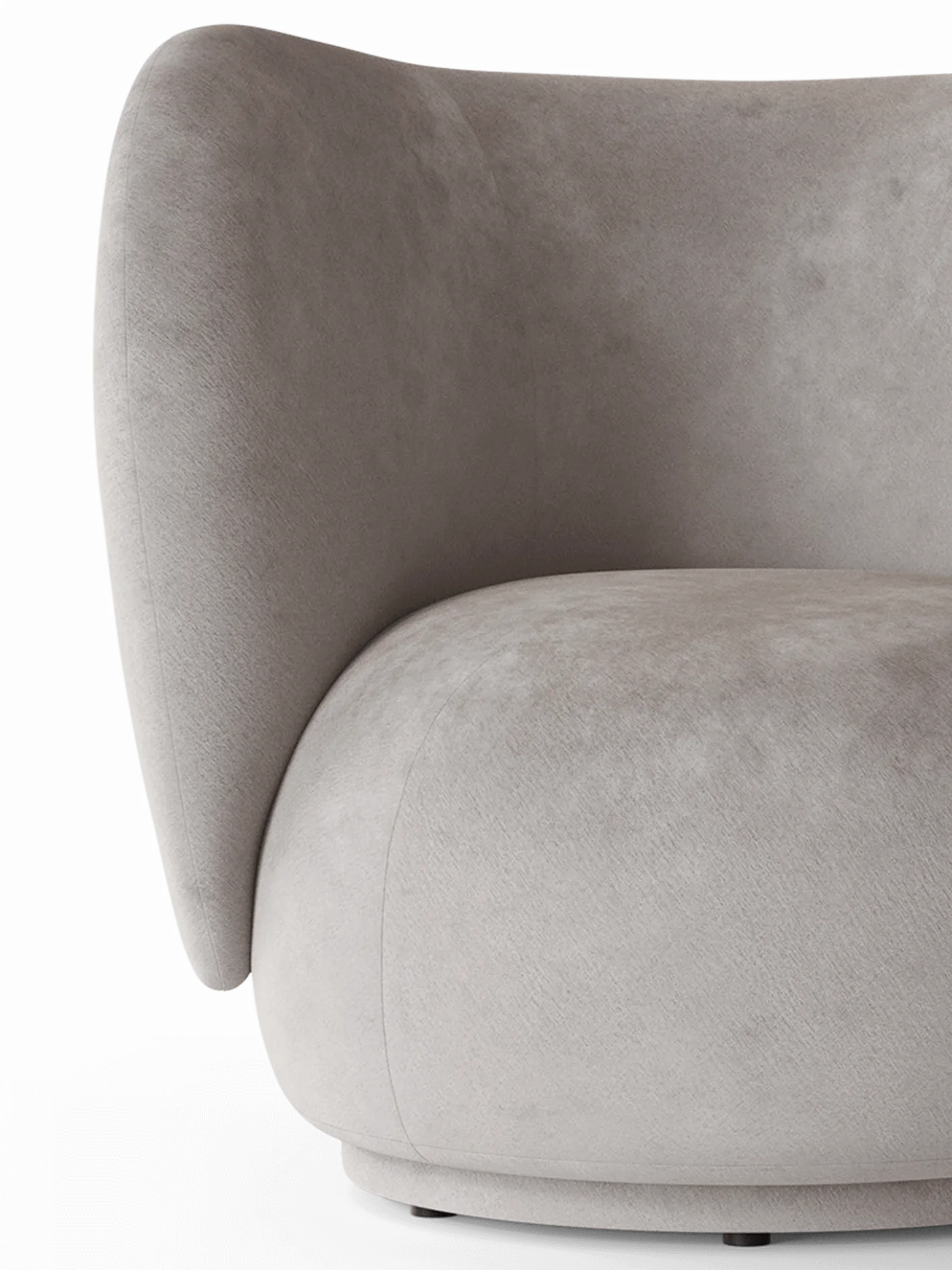 Rico Lounge Chair - Swivel - Faded Velvet