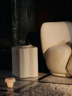 Rico Piccolo Lounge Chair - Nordic Bouclé
