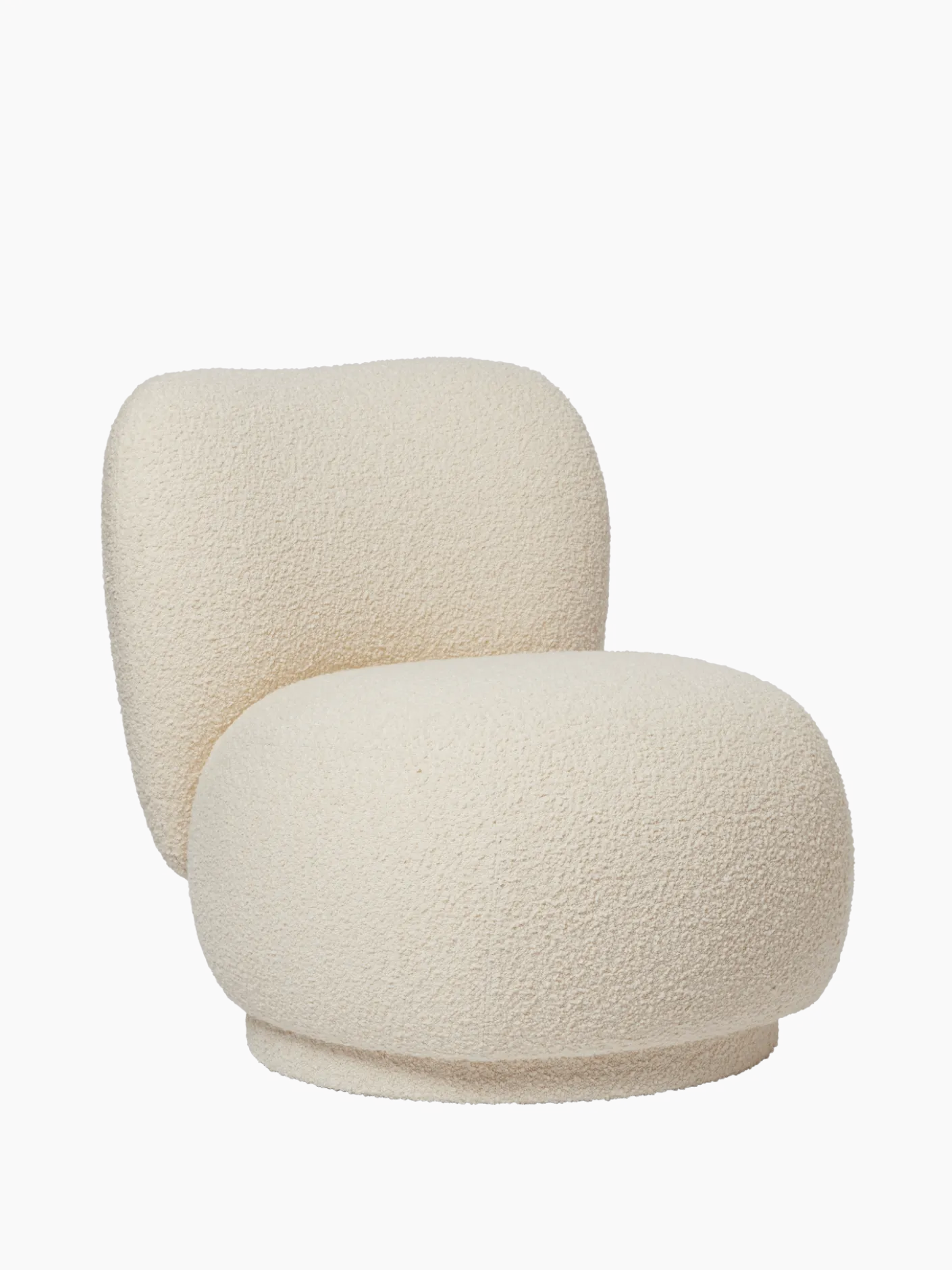 Rico Piccolo Lounge Chair - Swivel - Nordic Bouclé