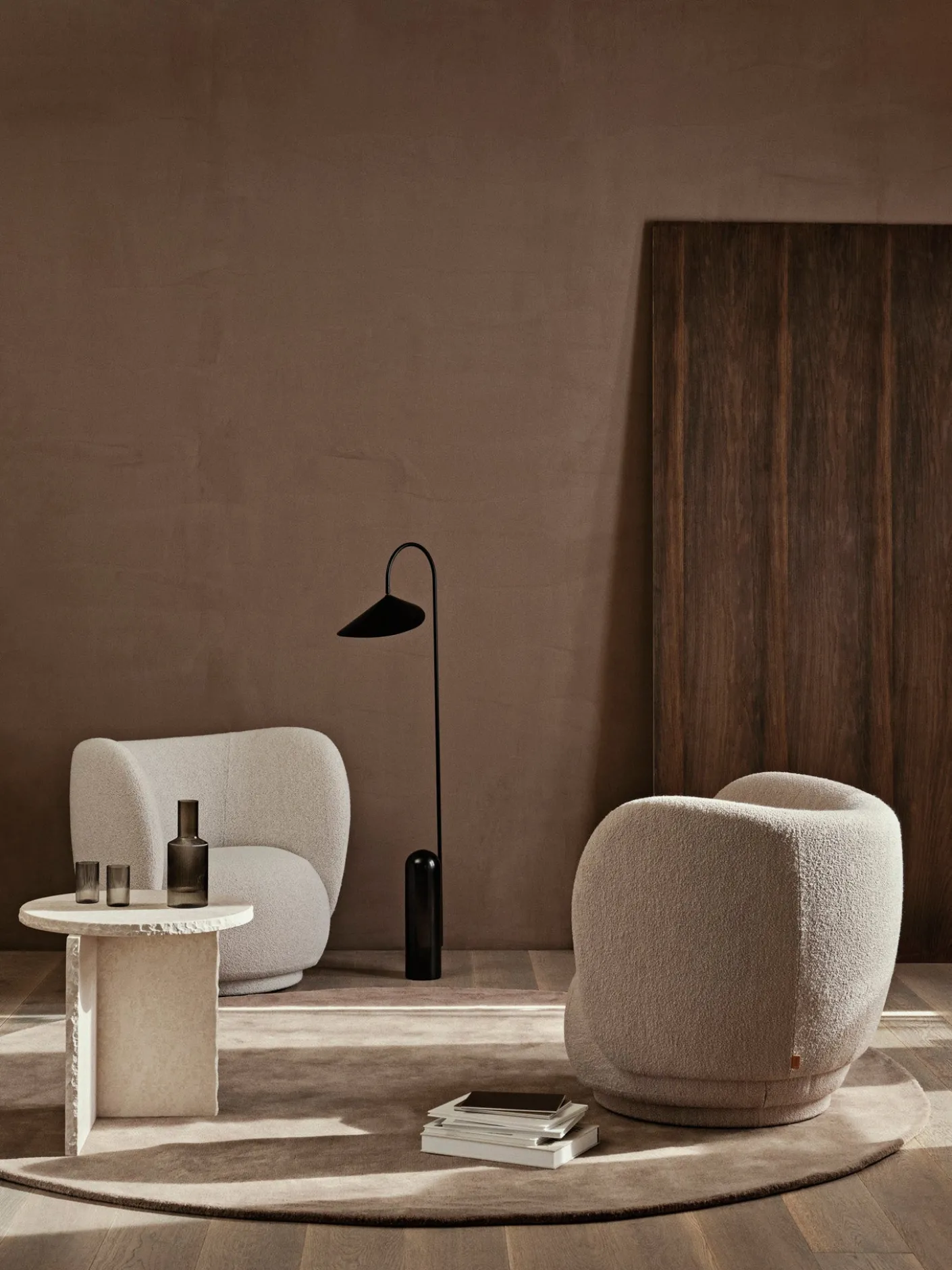Stille Tufted Rug - Round
